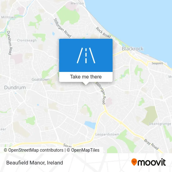 Beaufield Manor map