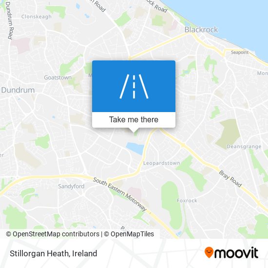 Stillorgan Heath map