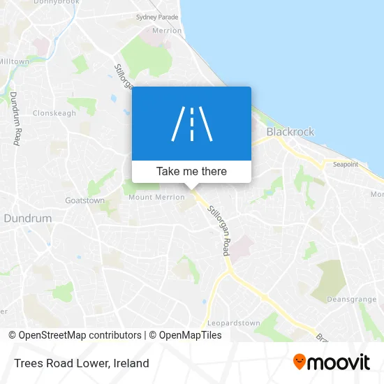 Trees Road Lower map