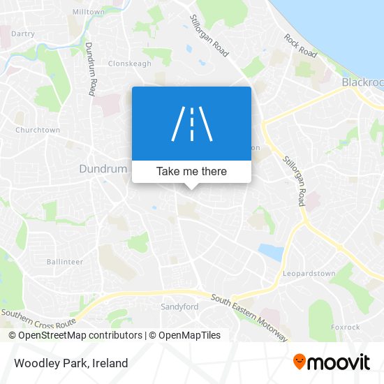 Woodley Park map