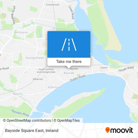 Bayside Square East map