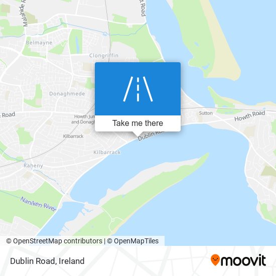 Dublin Road map