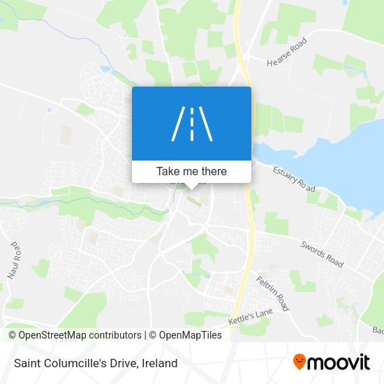 Saint Columcille's Drive map