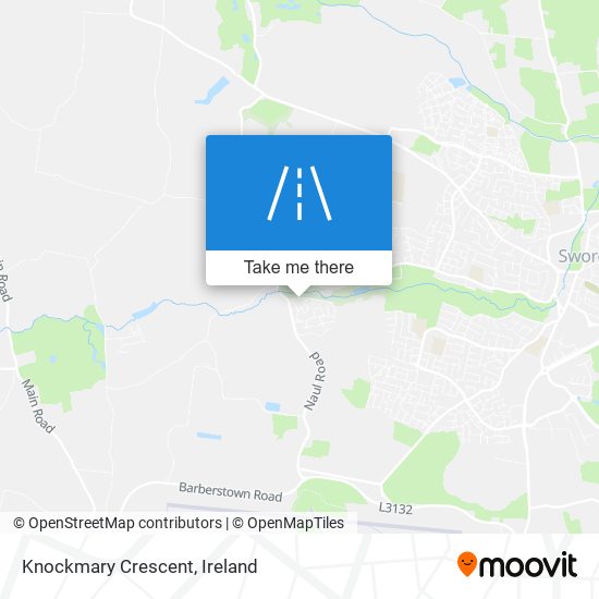 Knockmary Crescent map