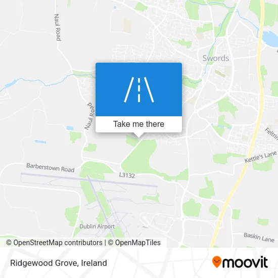 Ridgewood Grove map