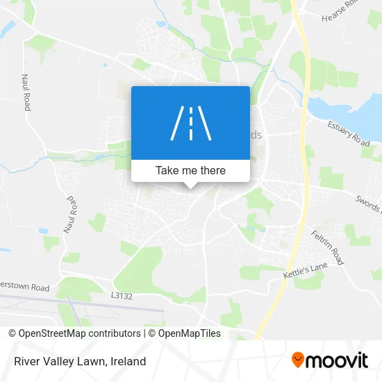 River Valley Lawn map