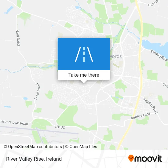 River Valley Rise map