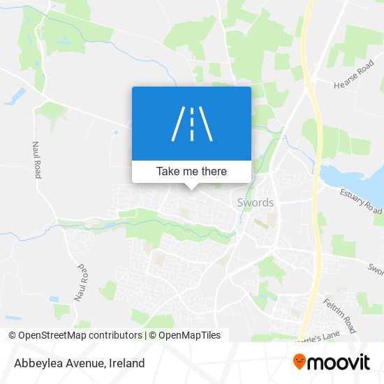 Abbeylea Avenue map