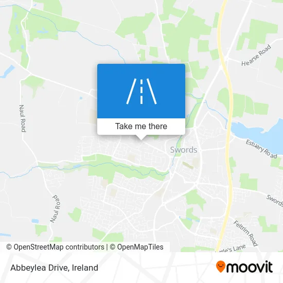 Abbeylea Drive map