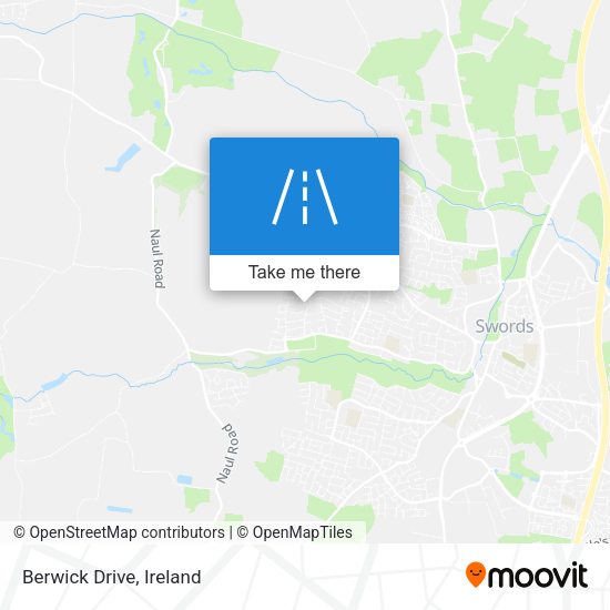 Berwick Drive map