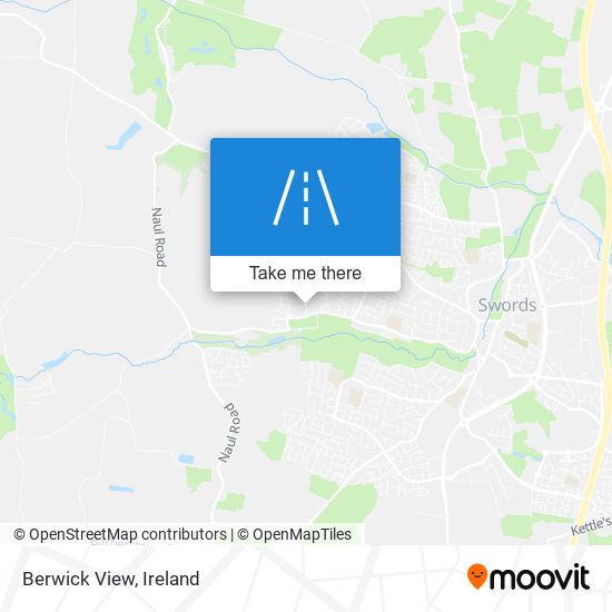 Berwick View map