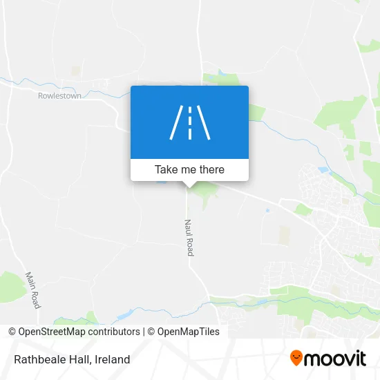 Rathbeale Hall map