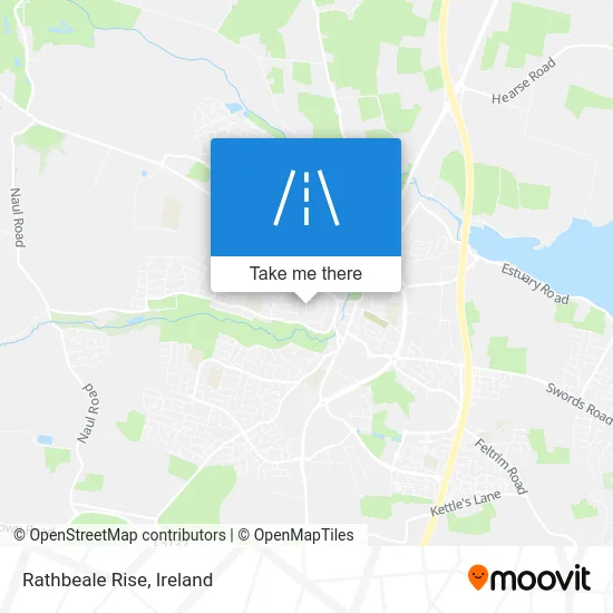 Rathbeale Rise map