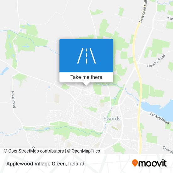 Applewood Village Green map