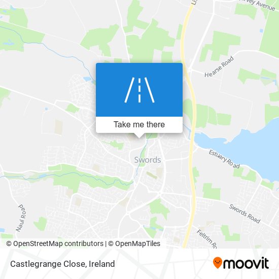 Castlegrange Close map