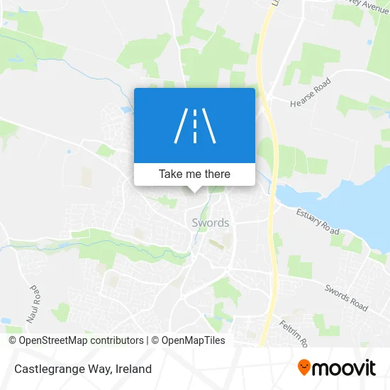 Castlegrange Way map