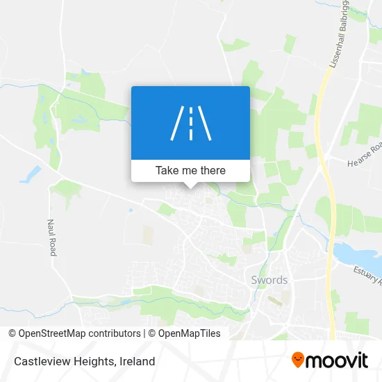 Castleview Heights map