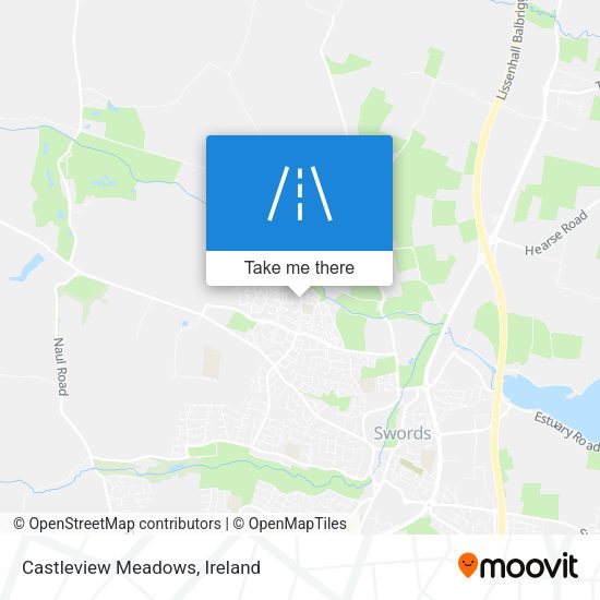 Castleview Meadows map