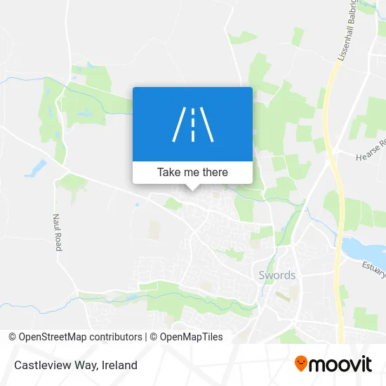 Castleview Way map