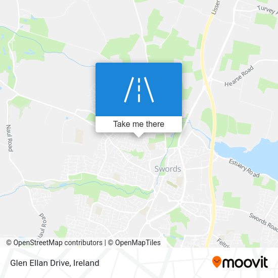 Glen Ellan Drive map