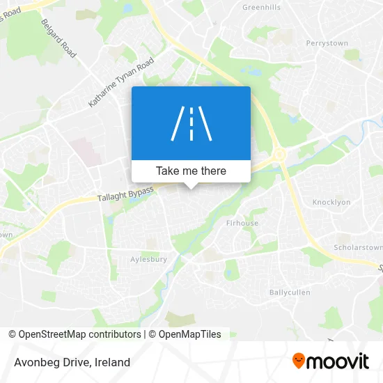 Avonbeg Drive map