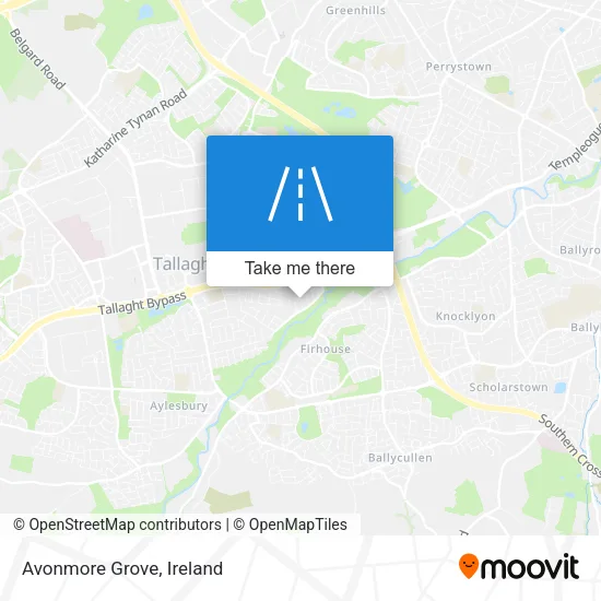 Avonmore Grove map