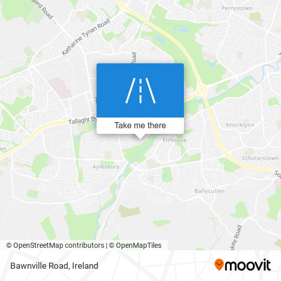 Bawnville Road map