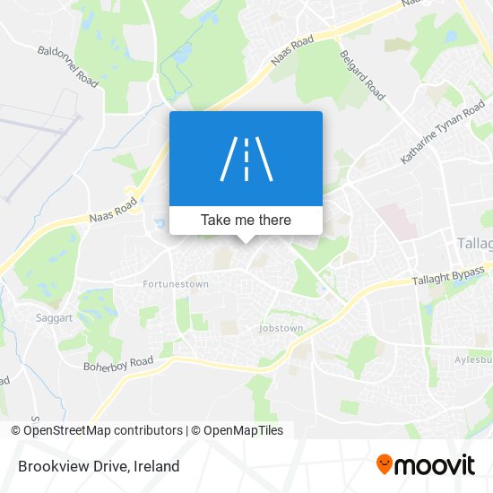 Brookview Drive map