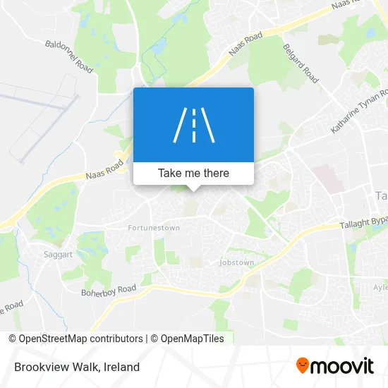 Brookview Walk map