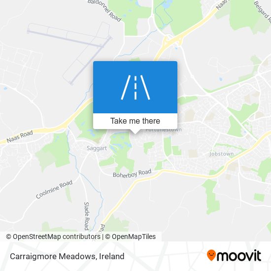 Carraigmore Meadows map