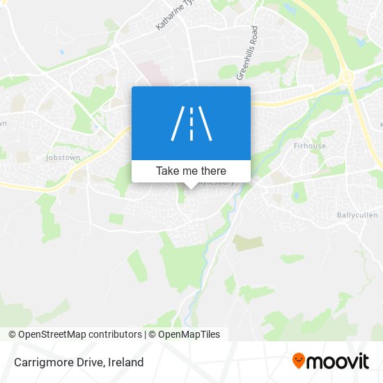 Carrigmore Drive map