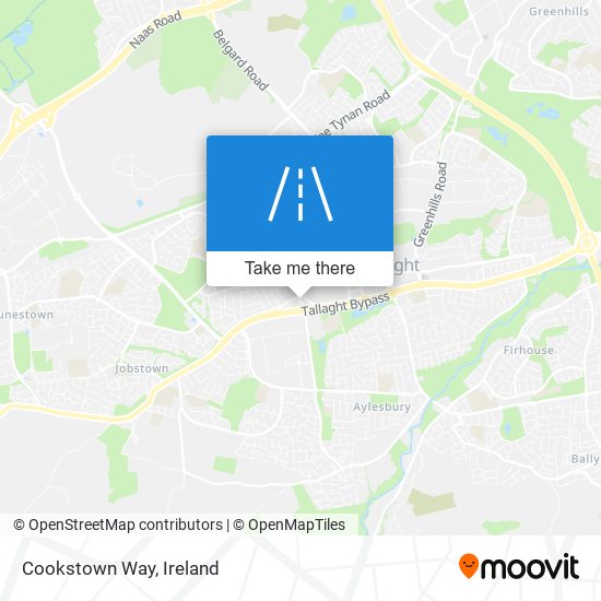 Cookstown Way map