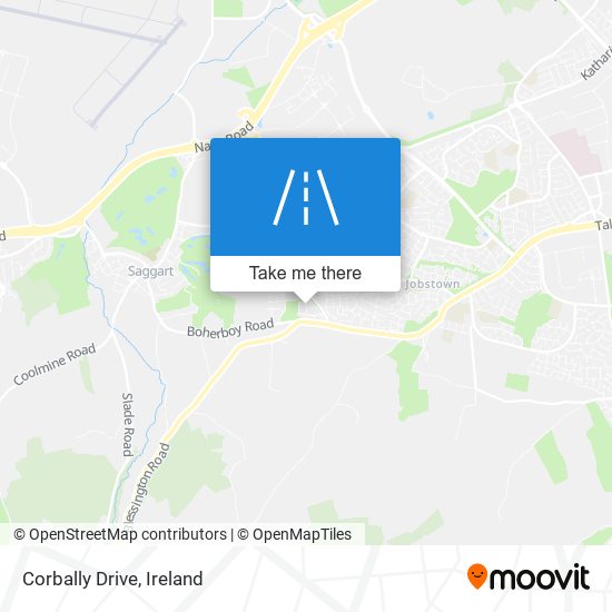 Corbally Drive map