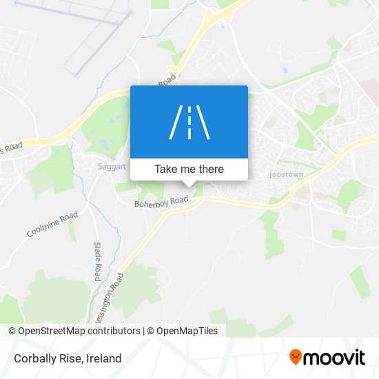 Corbally Rise map