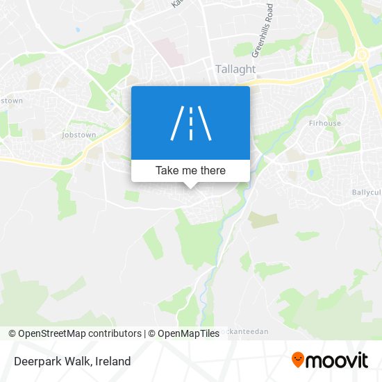 Deerpark Walk map