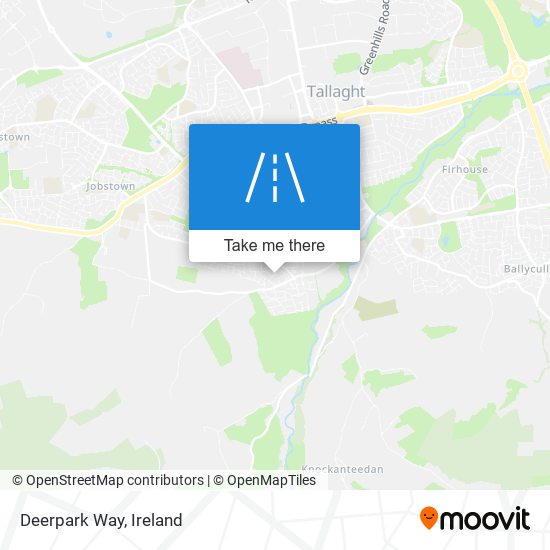 Deerpark Way map