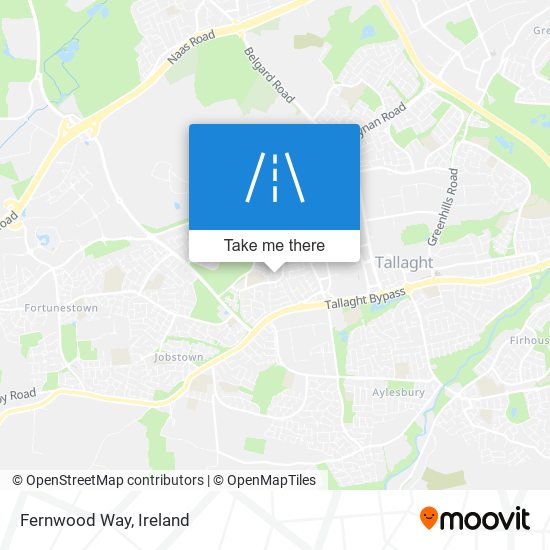 Fernwood Way map