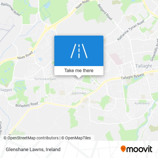 Glenshane Lawns map