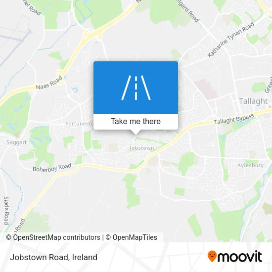 Jobstown Road map