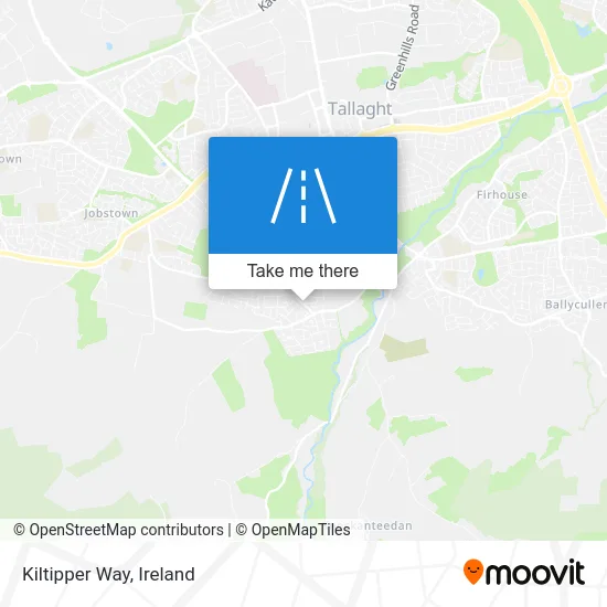 Kiltipper Way map