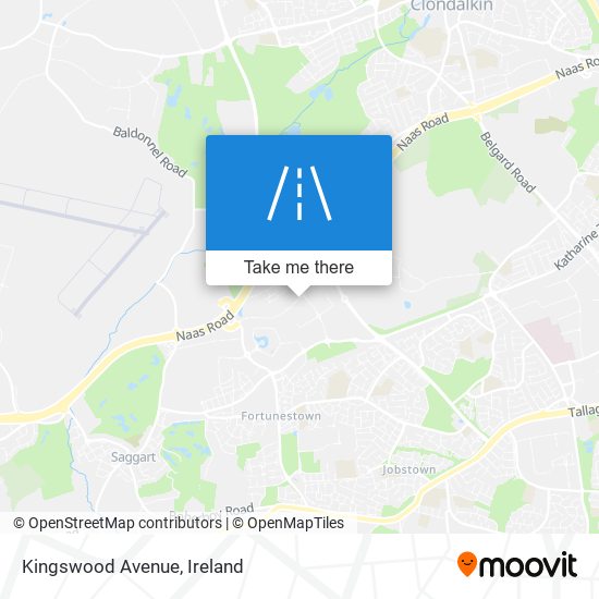 Kingswood Avenue map