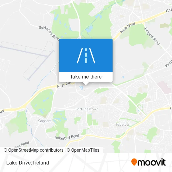 Lake Drive map