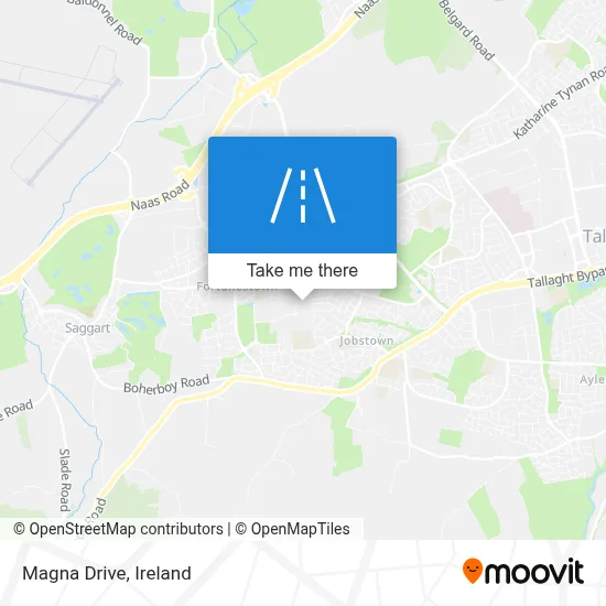 Magna Drive map