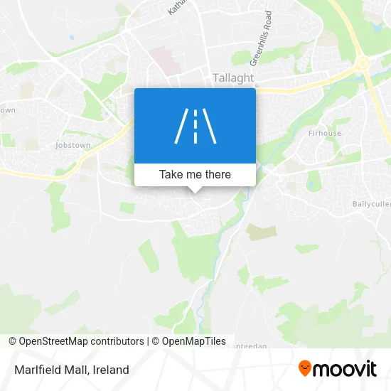 Marlfield Mall map