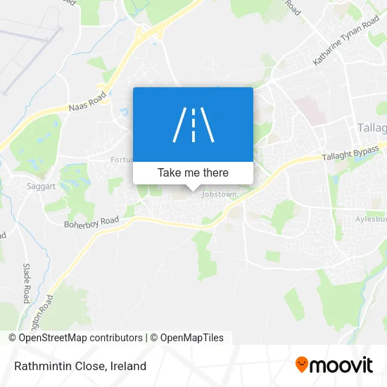 Rathmintin Close map
