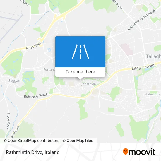 Rathmintin Drive map