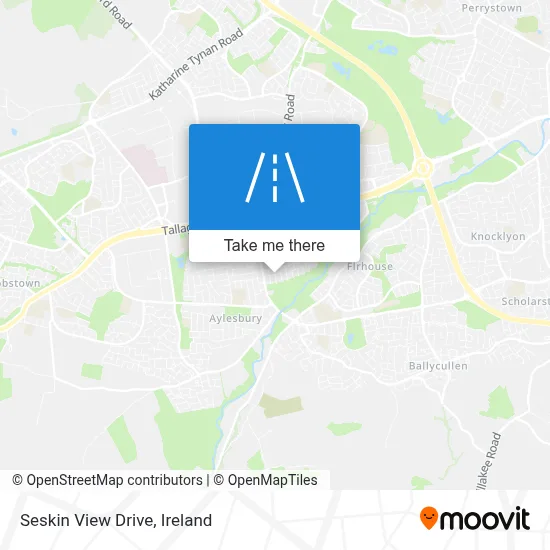 Seskin View Drive map