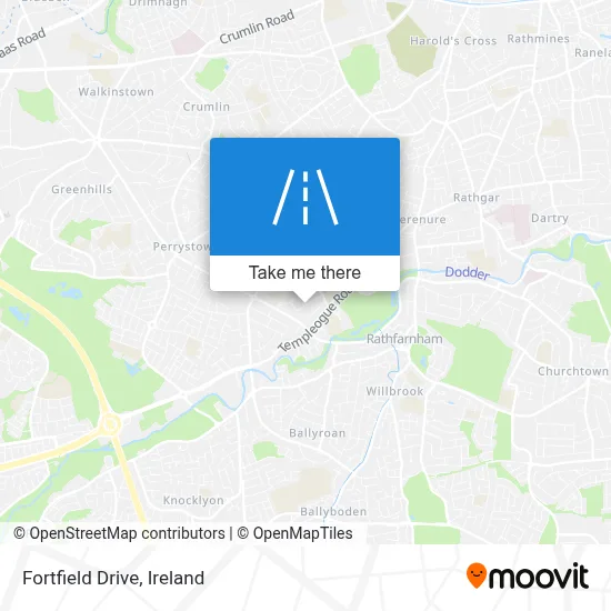 Fortfield Drive map