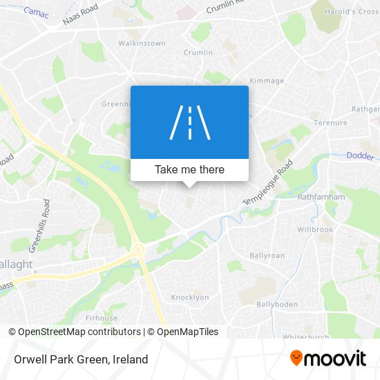 Orwell Park Green map