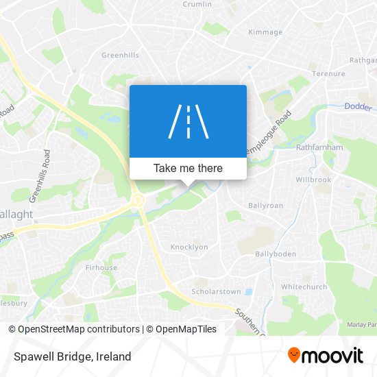 Spawell Bridge map